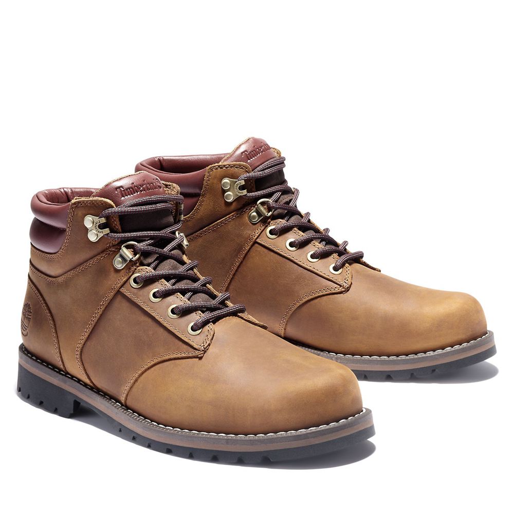 Botas de Montaña Timberland Argentina Hombre - Redwood Falls Waterproof Mid - Marrones - HECYQW-462